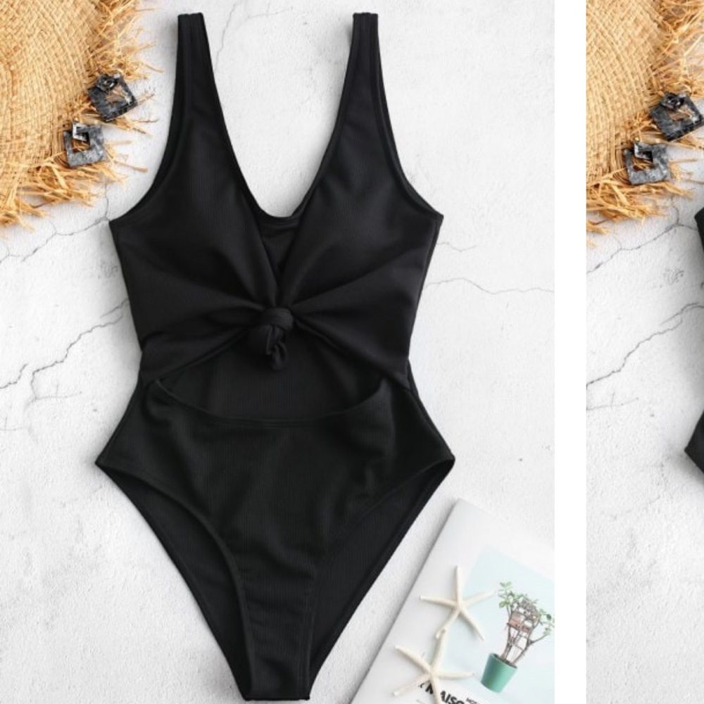 🌿ZAFUL BLACK ONE PIECE